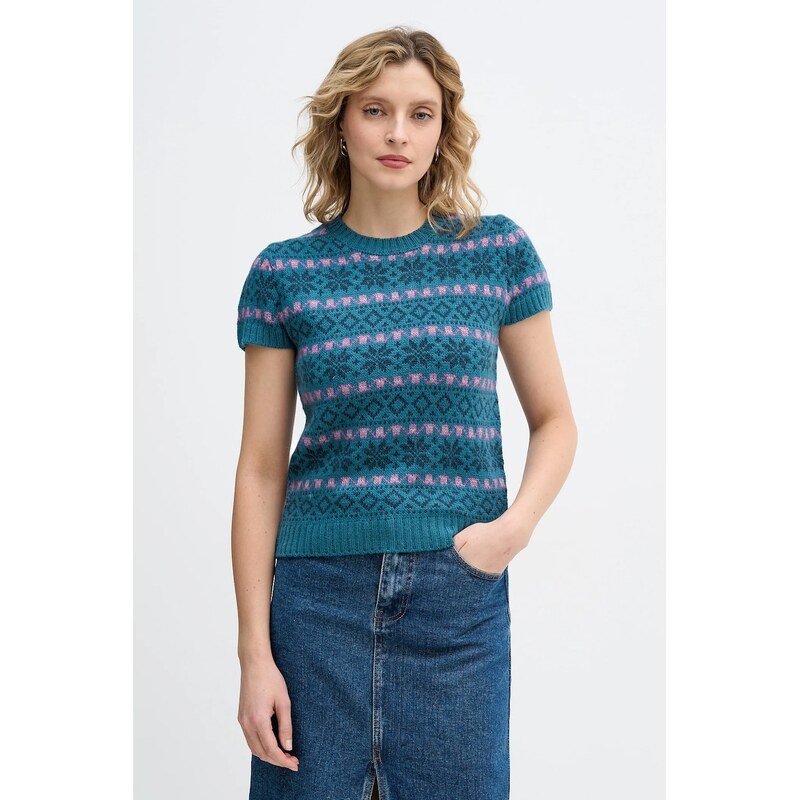 Sveter s prímesou vlny United Colors of Benetton x Stranger Things 66517543