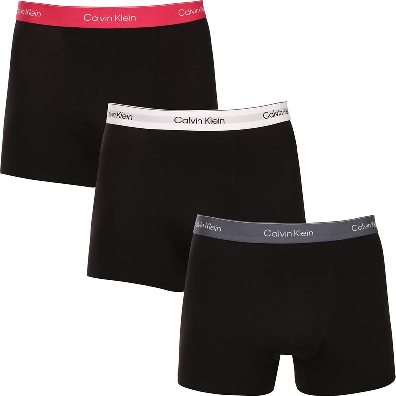 3PACK pánske boxerky Calvin Klein čierne (NB4286-3VO) 66598501