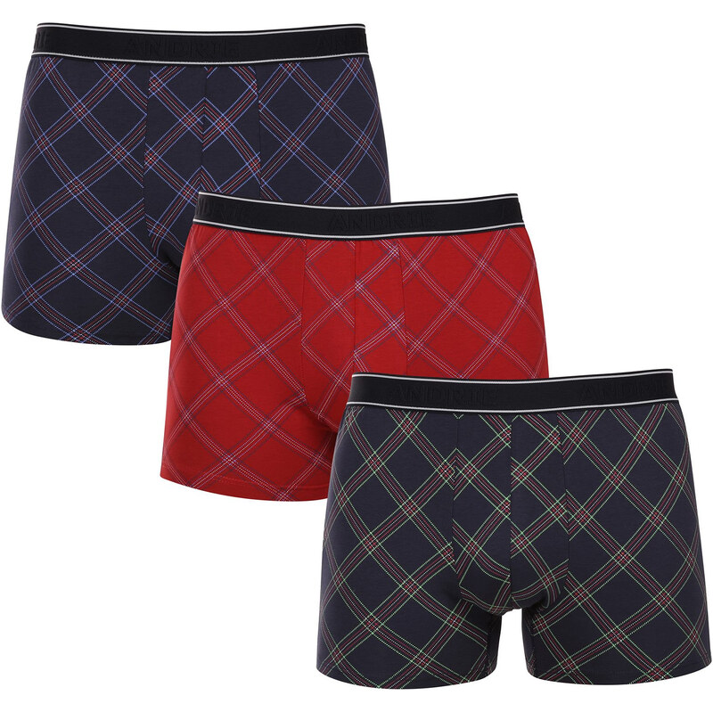3PACK pánske boxerky Andrie viacfarebné (PS 5712) 66598507