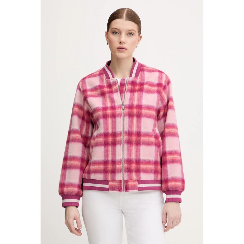 Bomber bunda s prímesou vlny United Colors of Benetton 66531420