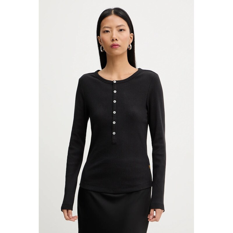 Tričko s dlhým rukávom G-Star Henley slim 66528013