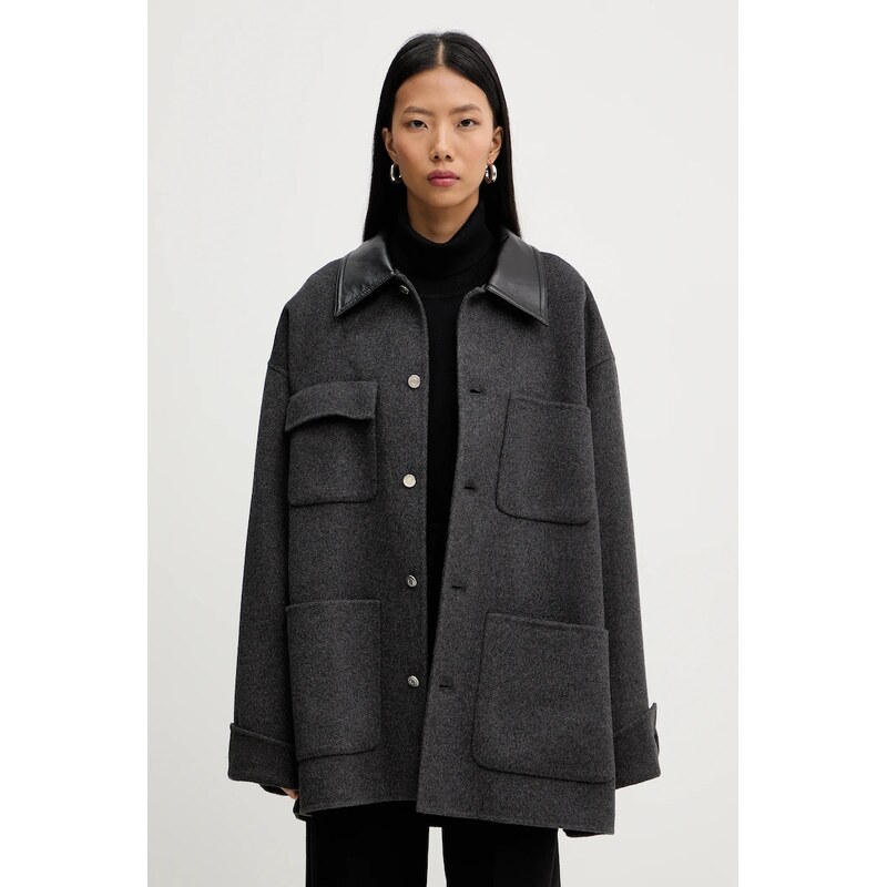 Sako s prímesou hodvábu Nanushka NU25FWJK06794 66528072