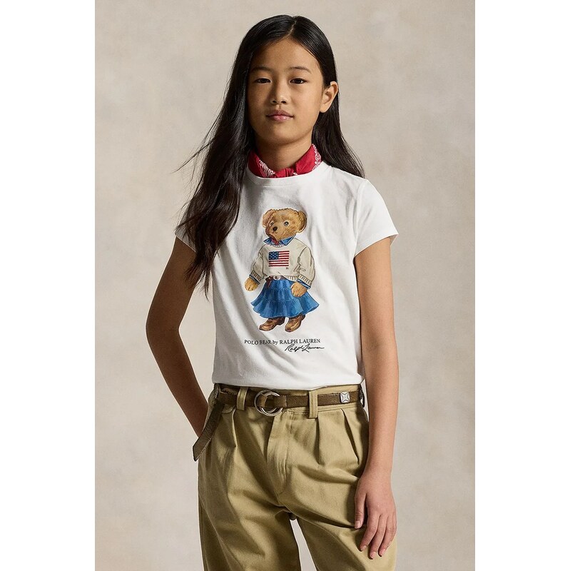 Detské bavlnené tričko Polo Ralph Lauren 66599372
