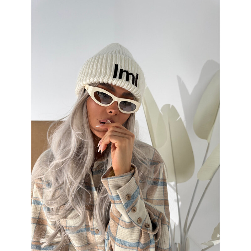 LaManuel Zimná smotanová čiapka POLAR 66599508