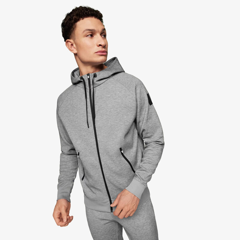 Mikina On Zipped Hoodie Grey XXL 64529595