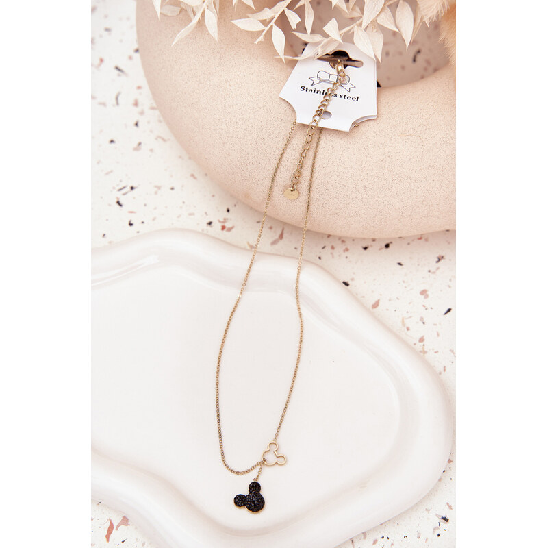 Náhrdelník Boto Mickey Mouse z nerezovej ocele 66683377