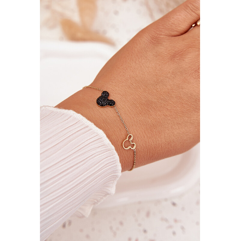 Náramok Boto z nehrdzavejúcej ocele Mickey Mouse 66737546