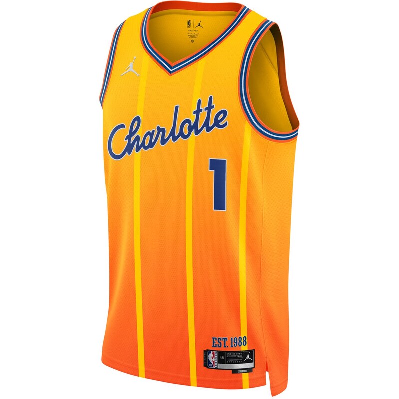 Nike Dri-FIT Charlotte Hornets Lamelo Ball Swingman Jersey - Pánske - 66600226