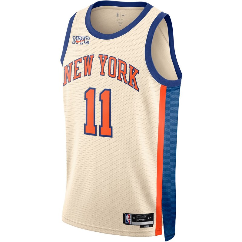 Nike NBA Jalen Brunson New York Knicks City Edition Swingman Jersey 66600239