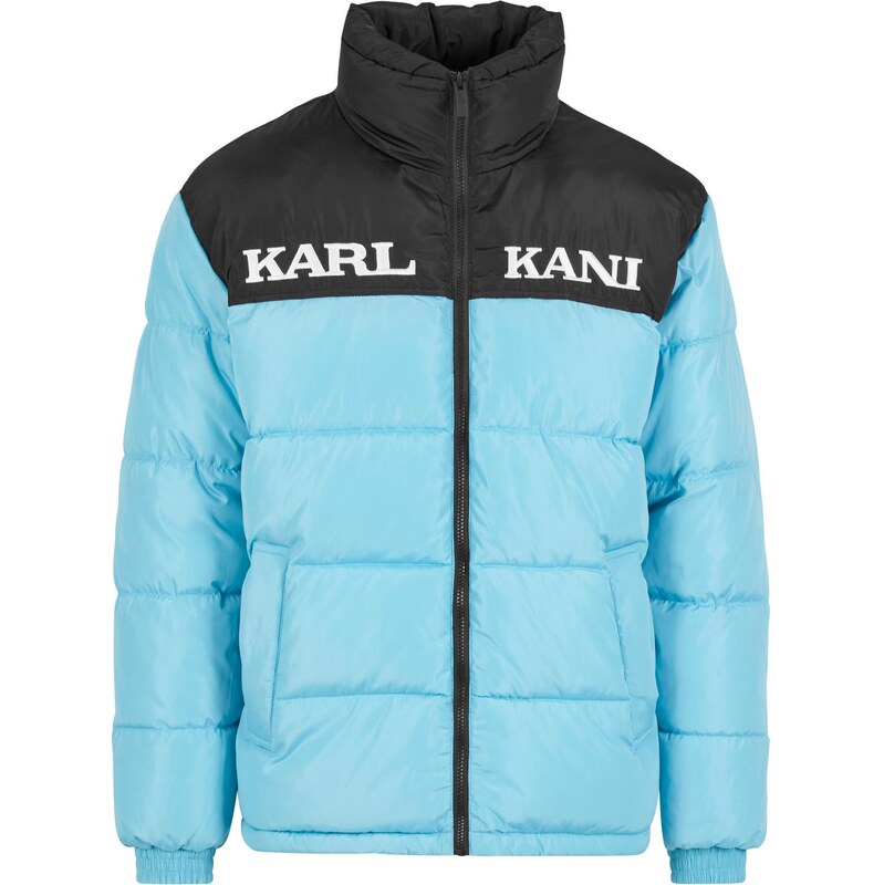 Karl Kani Retro Essential Puffer Jacket Blue - Pánske - Bunda Karl 66600243