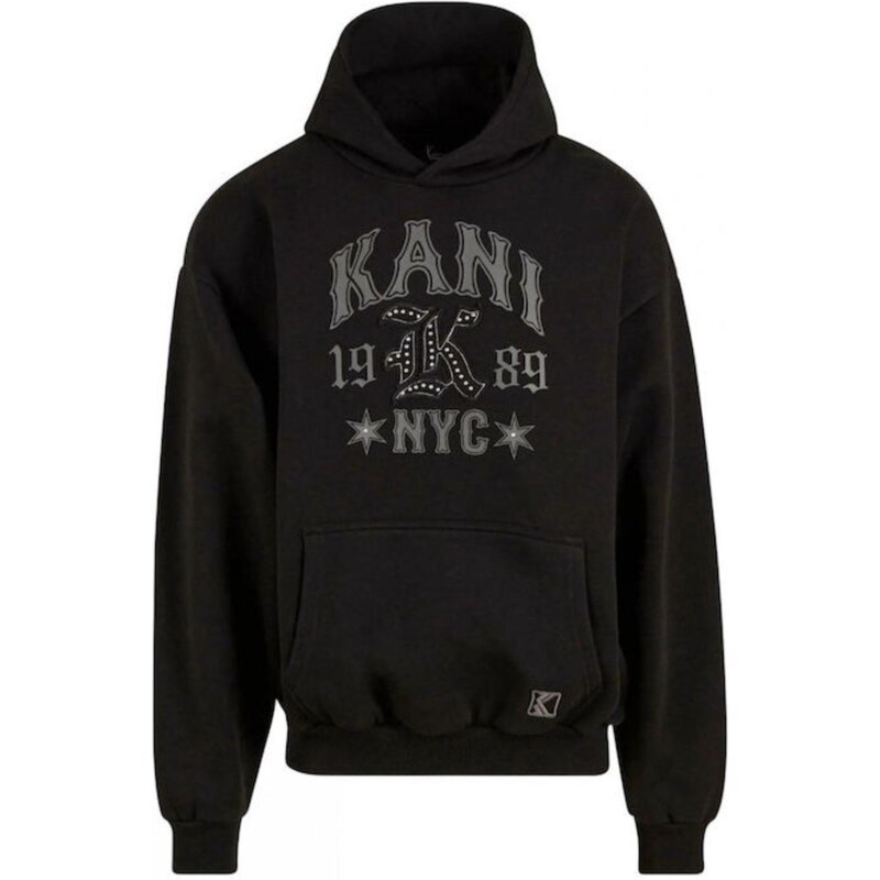 Karl Kani Western Os Hoodie Black - Pánske - Mikina Karl Kani - Čierne 66600249