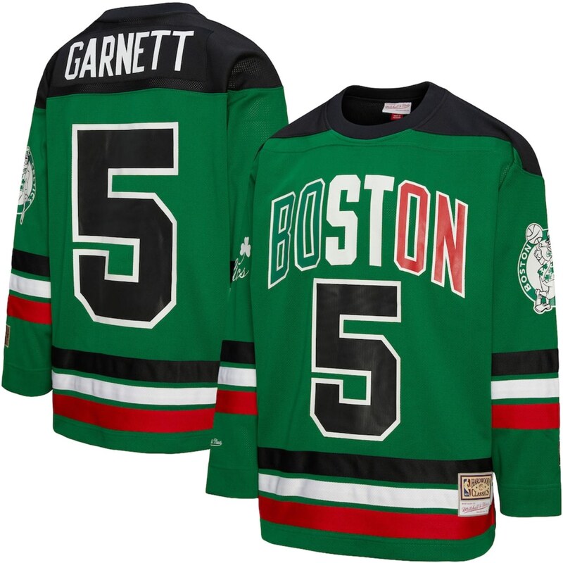 Mitchell & Ness NBA Maxxed Out Fashion Celtics Kevin Garnett Hockey 66600257