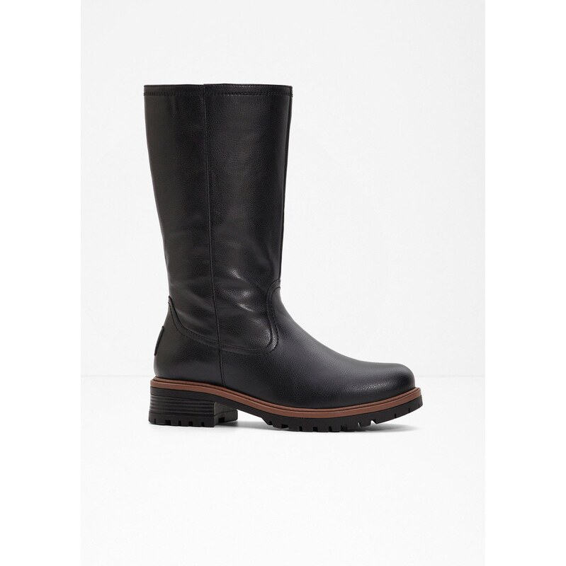 bonprix Čižmy, farba čierna 66600472