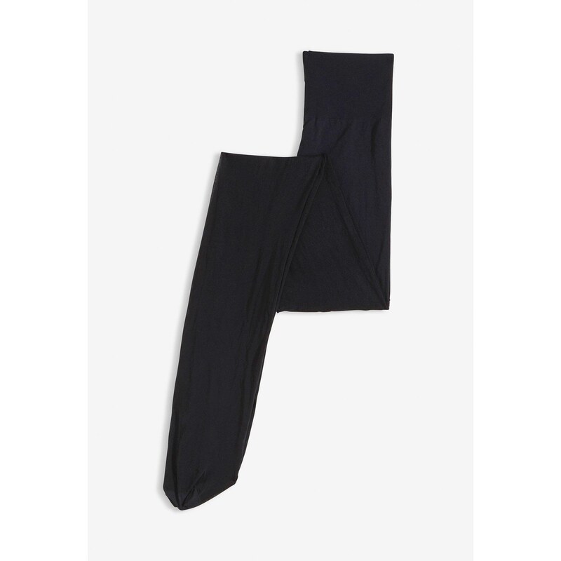 bonprix Pančuchové nohavice s komfortným pásom 30den, farba čierna 61934121