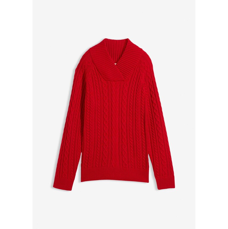 bonprix Pulóver, farba červená 66600553