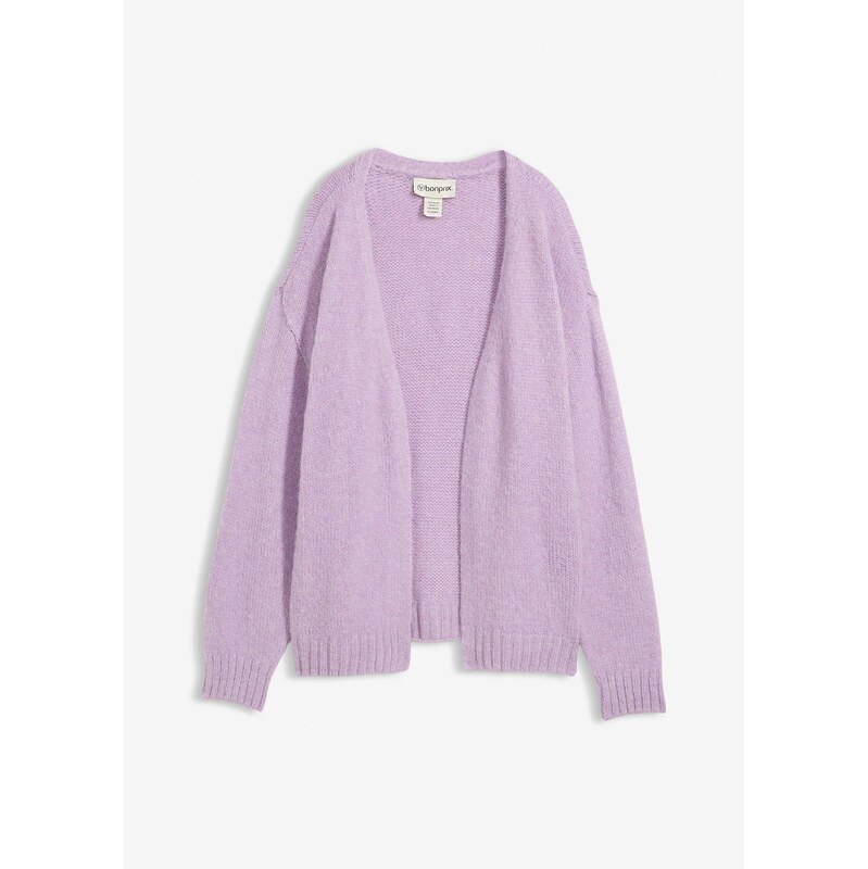 bonprix Oversize-pletený sveter, farba fialová 66600556