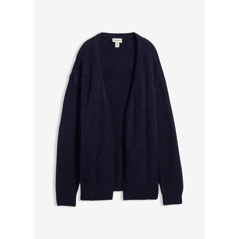 bonprix Oversize-pletený sveter, farba modrá 66600557