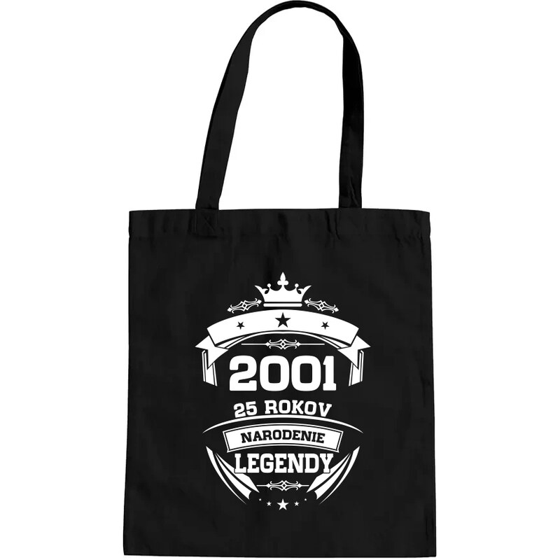E-shop Garibald 2001 Narodenie legendy 25 rokov - taška s potlačou