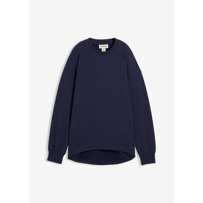 bonprix Oversize-mikina, farba modrá 66600789