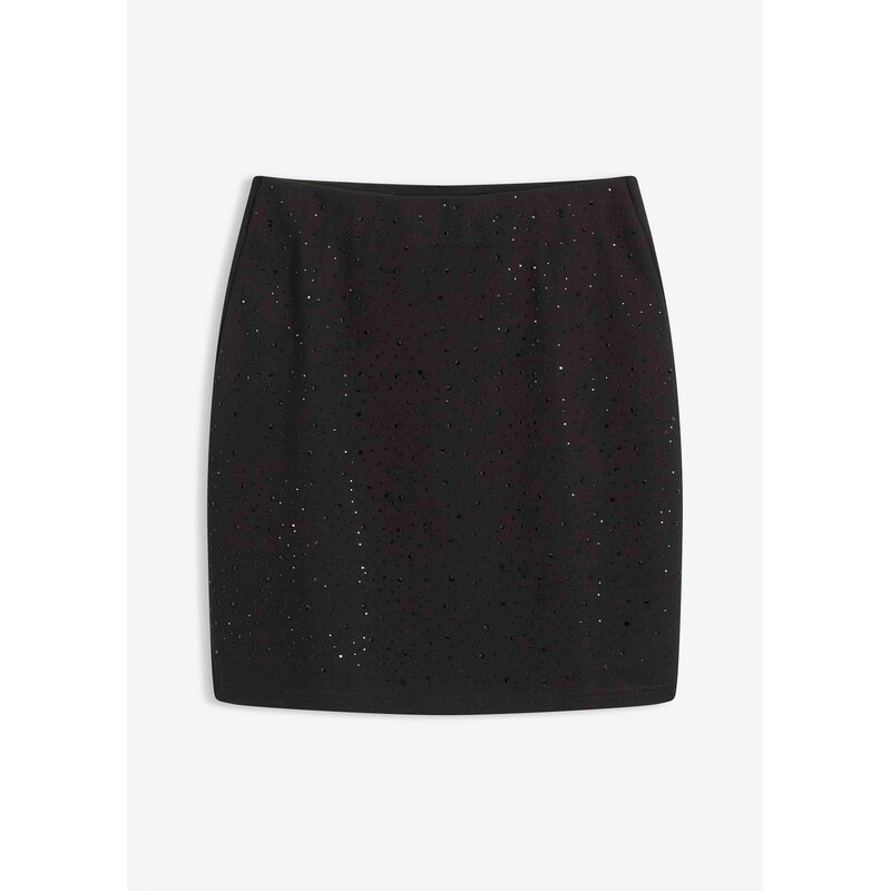 bonprix Mini sukňa, farba čierna 66600815