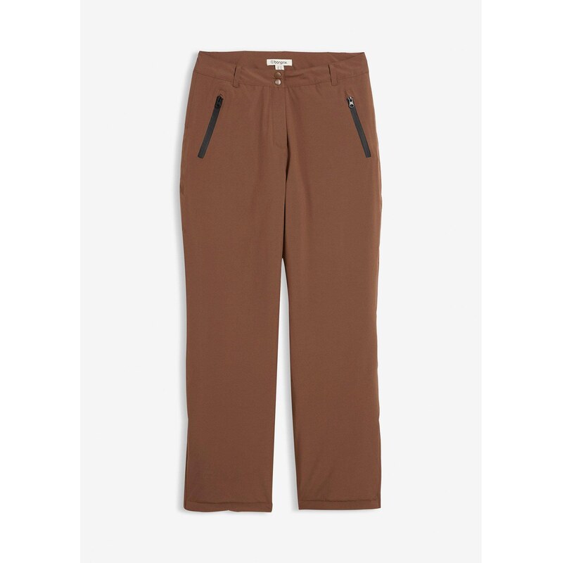 bonprix Lyžiarske nohavice, farba hnedá 66600826