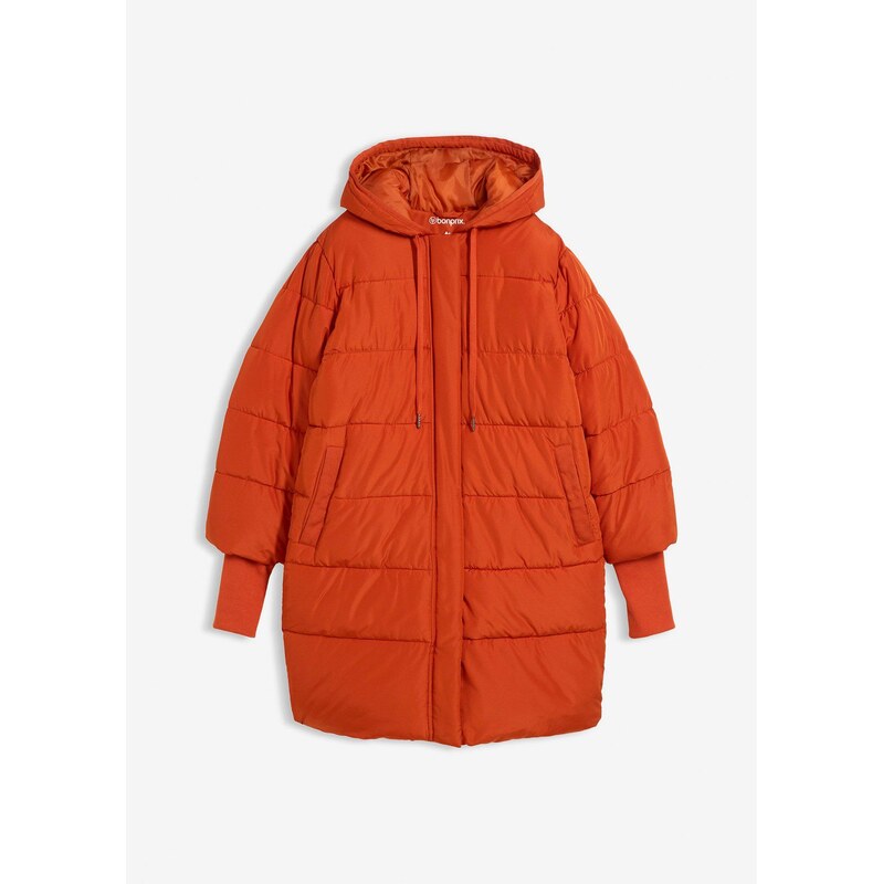 bonprix Prešívaná funkčná bunda, odpudzuje vodu, farba oranžová 66600880