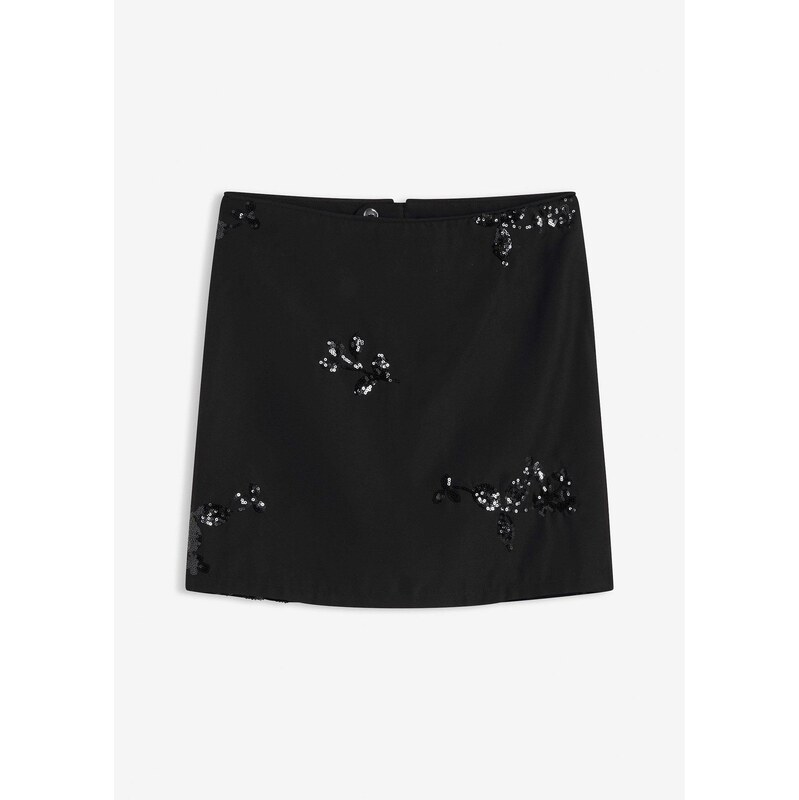 bonprix Mini sukňa, farba čierna 66600928