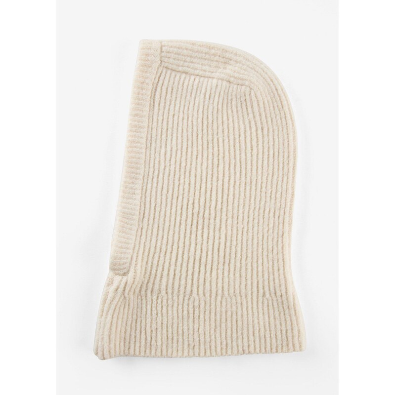 bonprix Pletená kapucňa, farba biela 66600976