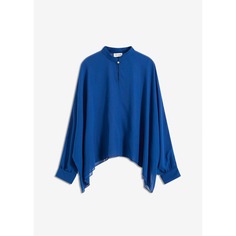 bonprix Šifónová tunika, farba modrá 66600971