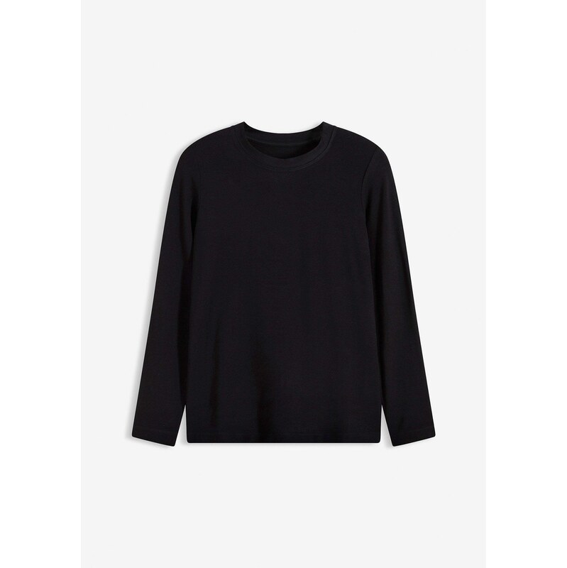 bonprix Termo tričko, ľahké, farba čierna 66601019