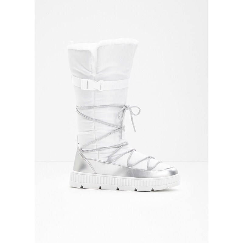 bonprix Trekingové čižmy, farba biela 66601032