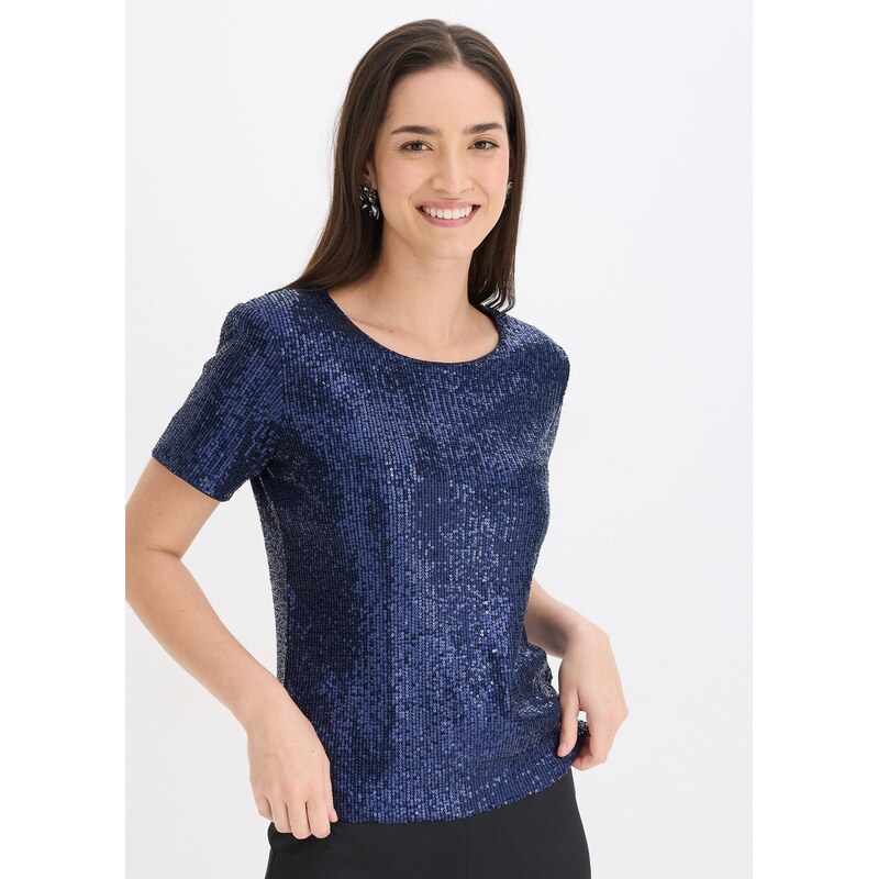 bonprix Tričko, farba modrá 66600804