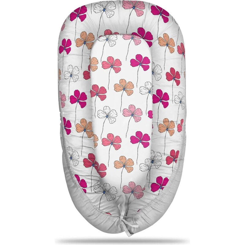 Sablio Hniezdočko pre bábätko Ružové kvety 65114211