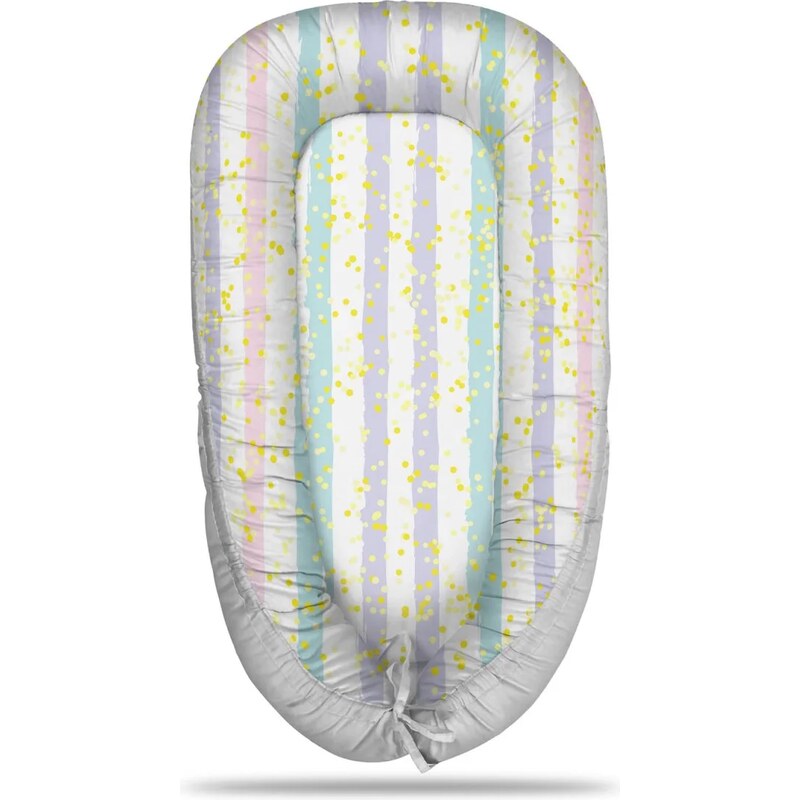 Sablio Hniezdočko pre bábätko Pruhy a bodky štetcom 65113963