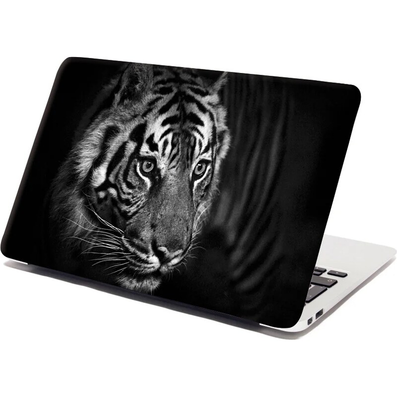Sablio Samolepka na notebook Čierno-biely tiger 65098768