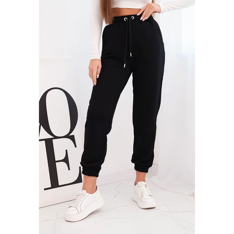 Kesi Dámske bavlnené nohavice s gumou v páse 66862782