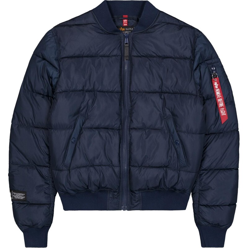 ALPHA INDUSTRIES Zimná bunda námornícka modrá / čierna 66608672