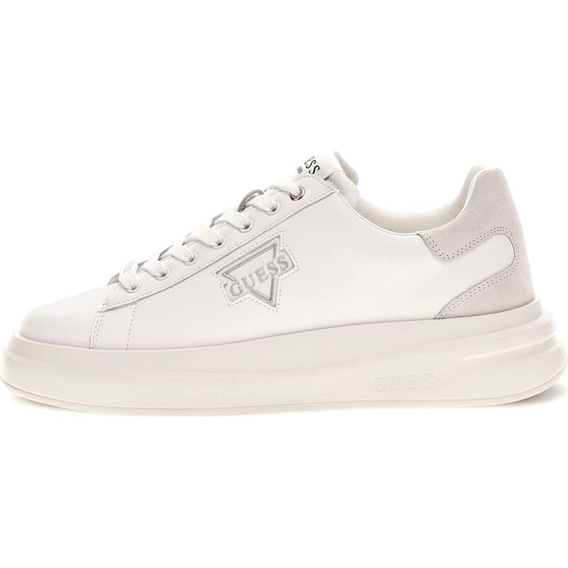 GUESS Nízke tenisky Elba svetlosivá / biela 66608683