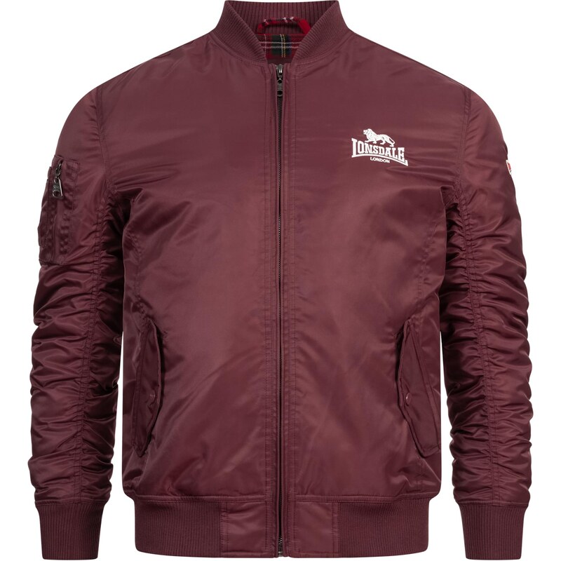 LONSDALE Prechodná bunda červená 66608690