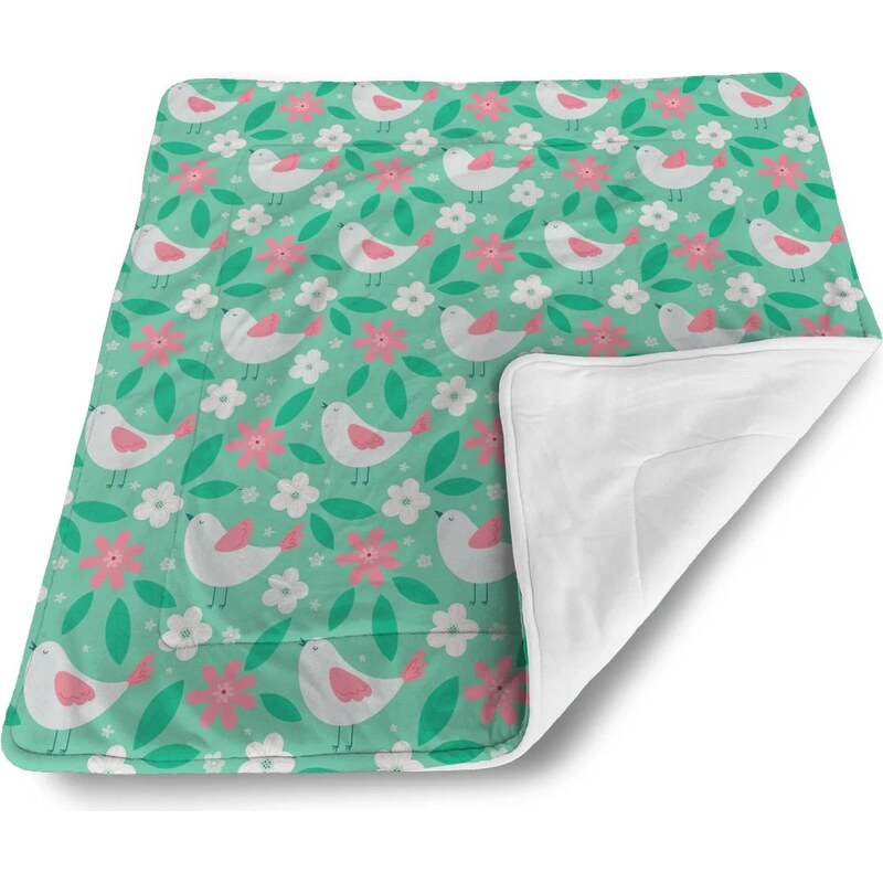 Sablio Deka pre bábätko Kvetiny a vtáčiky 60375235