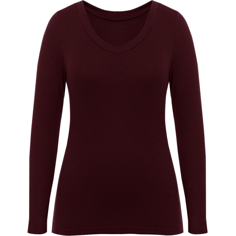 Imily Bela Tričko burgundská 66608732