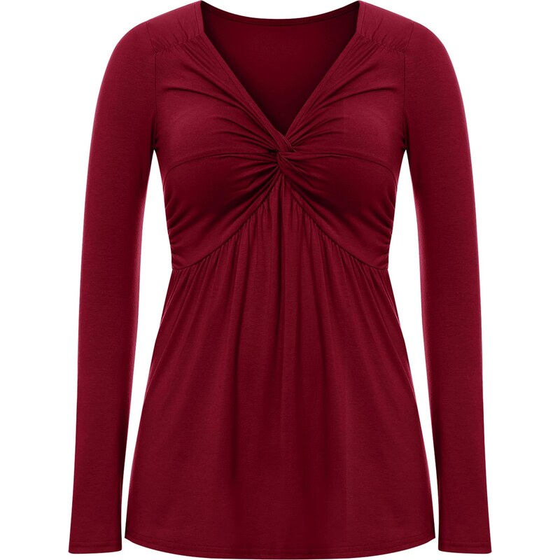 Imily Bela Tričko burgundská 66608770