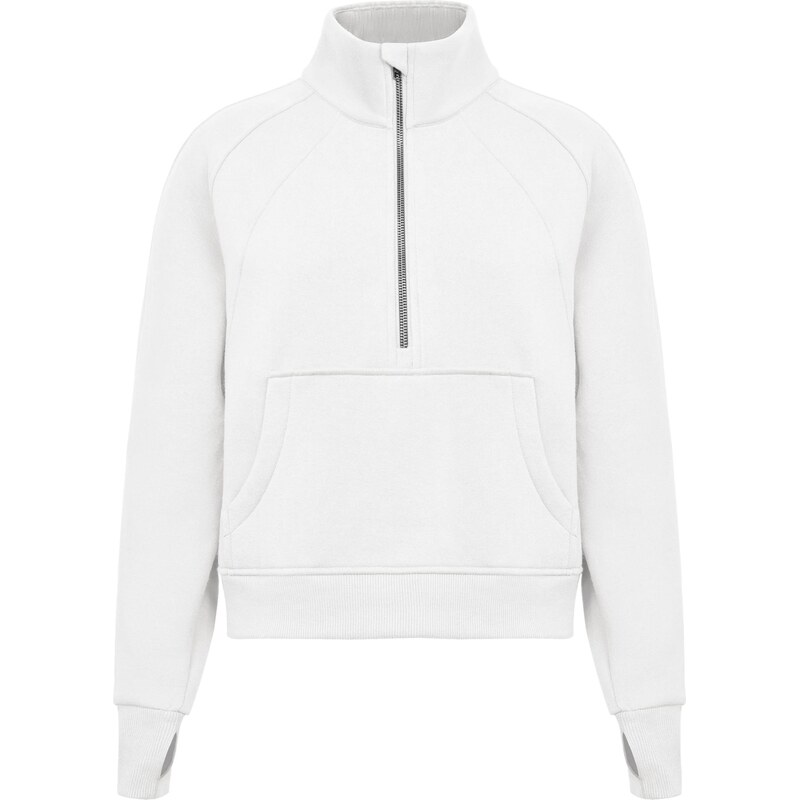 Imily Bela Mikina šedobiela 66608796