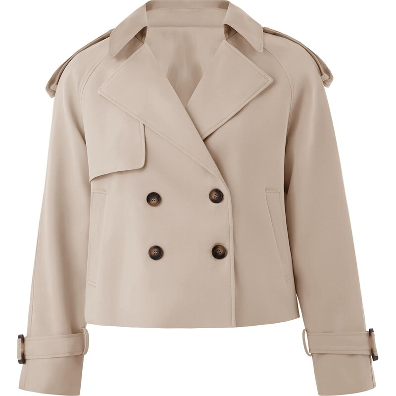 Imily Bela Prechodná bunda kaki 66608820