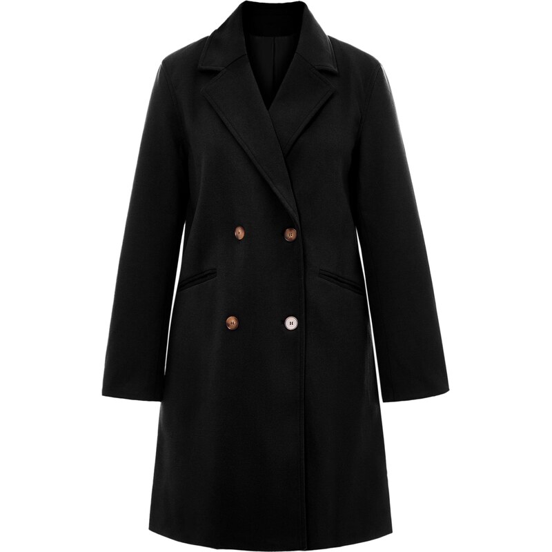 Imily Bela Prechodný kabát čierna 66608872