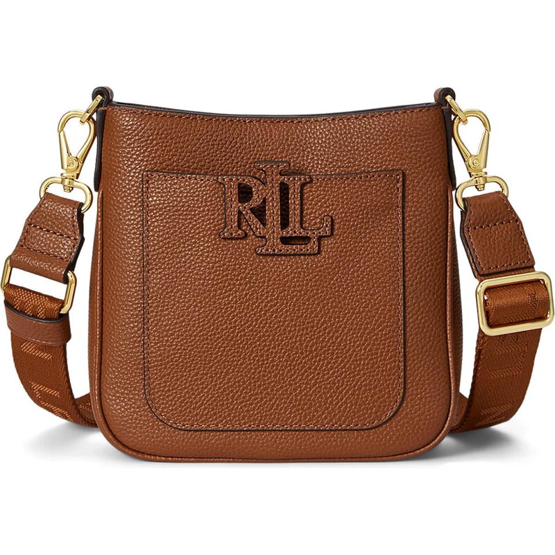 Lauren Ralph Lauren Taška cez rameno svetlohnedá 66608904