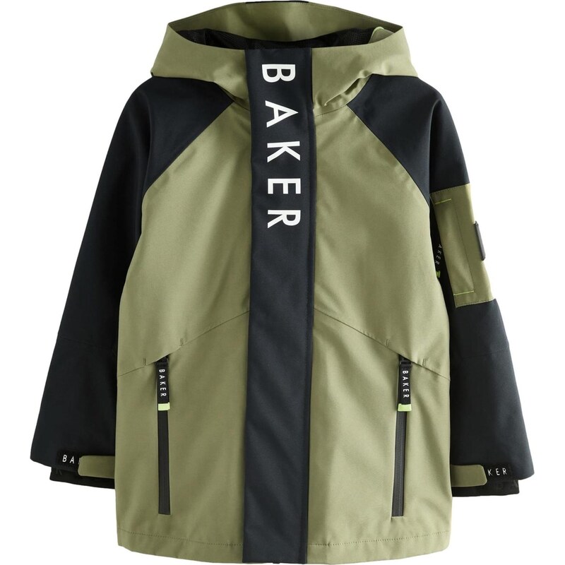 Baker by Ted Baker Kabát olivová / čierna / biela 66608920