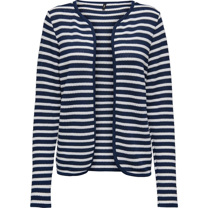 ONLY Kardigán tmavomodrá / biela 66608978