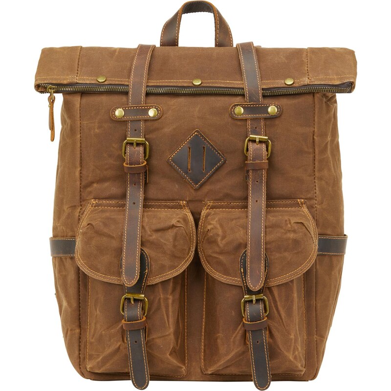DreiMaster Vintage Batoh hnedá / hnedá 66142236