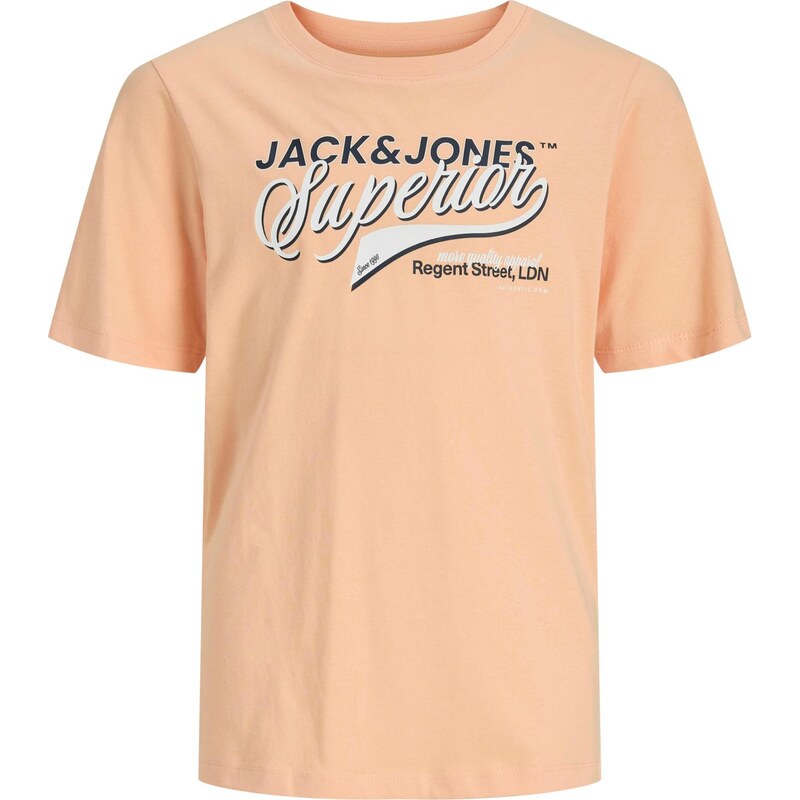 Jack & Jones Junior Tričko piesková / čierna / biela 66608993